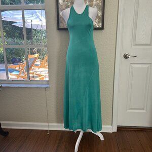 Free People Aqua Racerback Maxi Dress